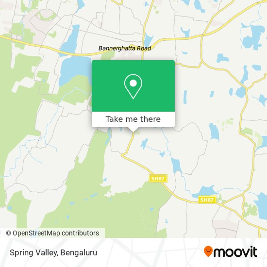 Spring Valley map