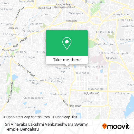 Sri Vinayaka Lakshmi Venkateshwara Swamy Temple map