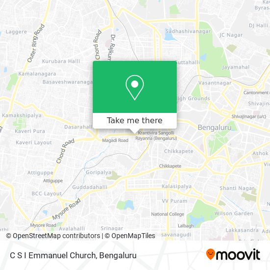 C S I Emmanuel Church map