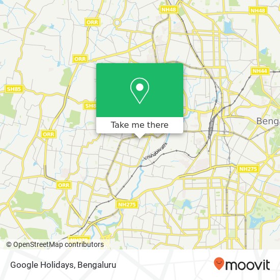 Google Holidays map