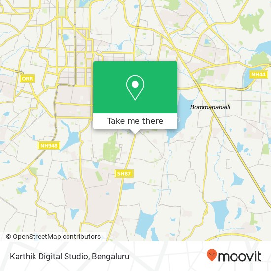 Karthik Digital Studio map