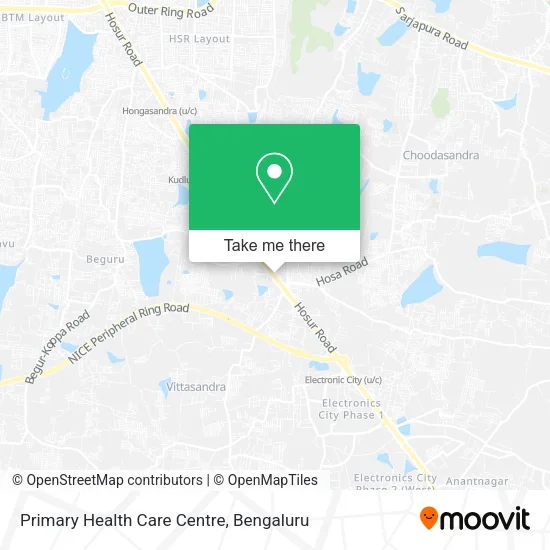 Primary Health Care Centre map