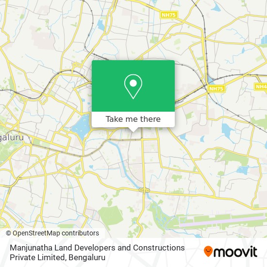 Manjunatha Land Developers and Constructions Private Limited map