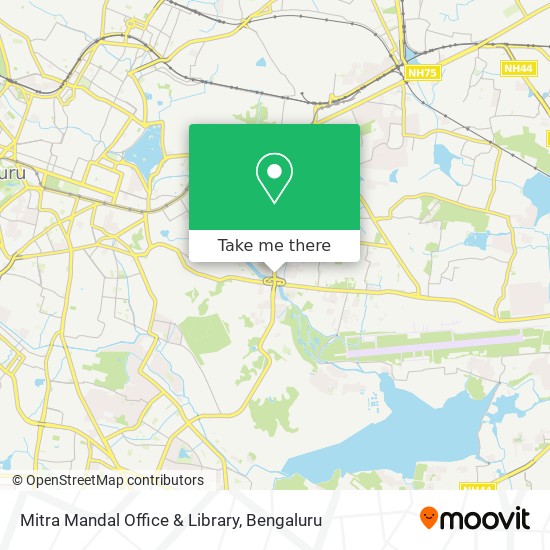 Mitra Mandal Office & Library map