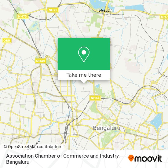 Association Chamber of Commerce and Industry map