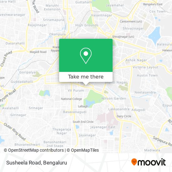 Susheela Road map