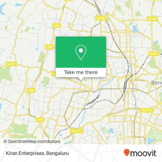 Kiran Enterprises map