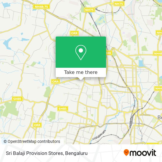 Sri Balaji Provision Stores map