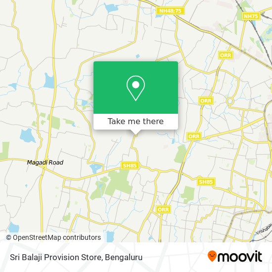 Sri Balaji Provision Store map