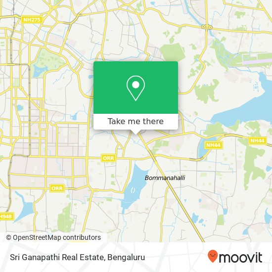 Sri Ganapathi Real Estate map