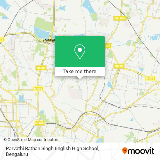 Parvathi Rathan Singh English High School map