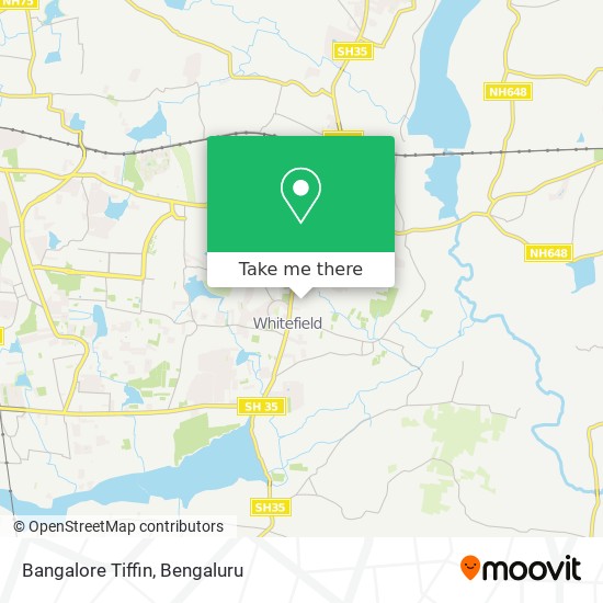 Bangalore Tiffin map