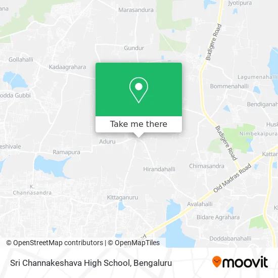 Sri Channakeshava High School map