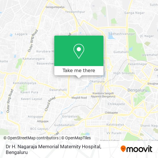 Dr H. Nagaraja Memorial Maternity Hospital map
