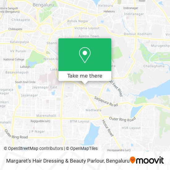 Margaret's Hair Dressing & Beauty Parlour map