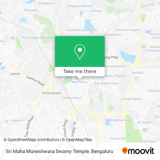 Sri Maha Muneshwara Swamy Temple map