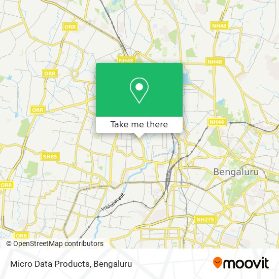 Micro Data Products map