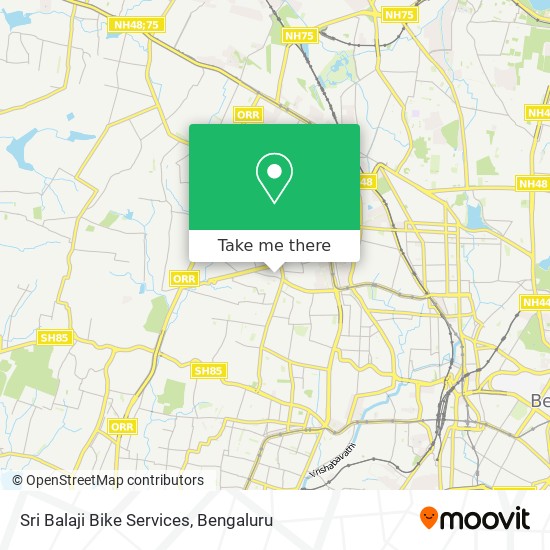 Sri Balaji Bike Services map