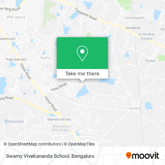 Swamy Vivekananda School map