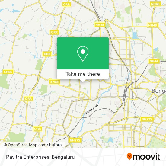 Pavitra Enterprises map