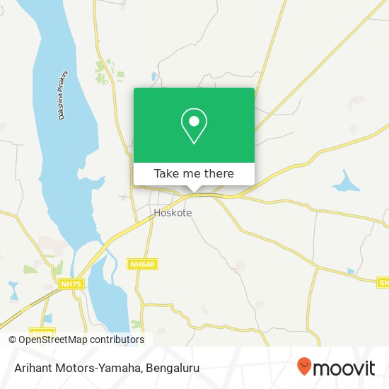 Arihant Motors-Yamaha map