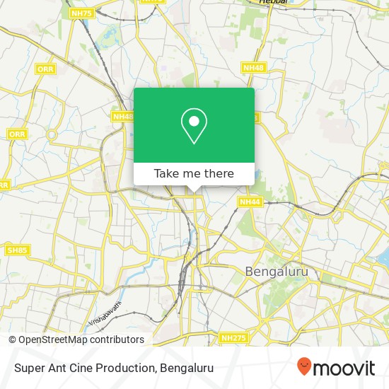 Super Ant Cine Production map