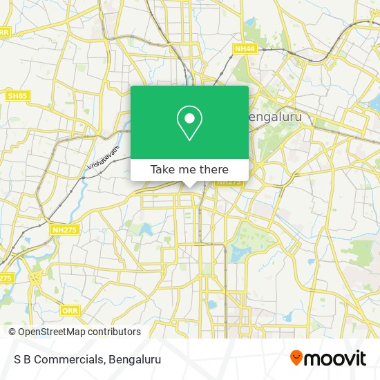 S B Commercials map