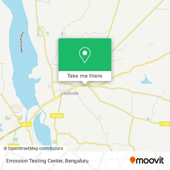 Emission Testing Center map