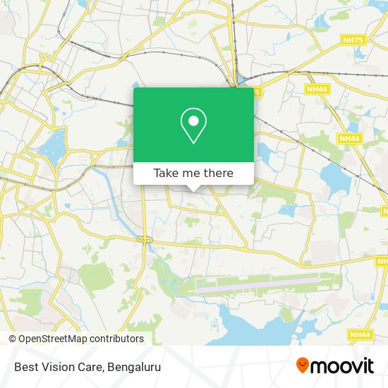 Best Vision Care map