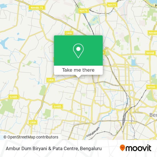 Ambur Dum Biryani & Pata Centre map