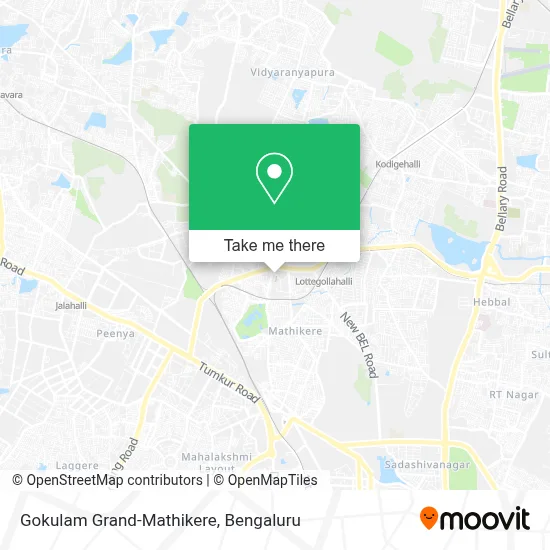 Mathikere Pin Code How to Get to Gokulam Grand-Mathikere in H.M.T by Bus or Metro?