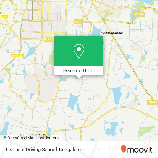 Learners Driving School map