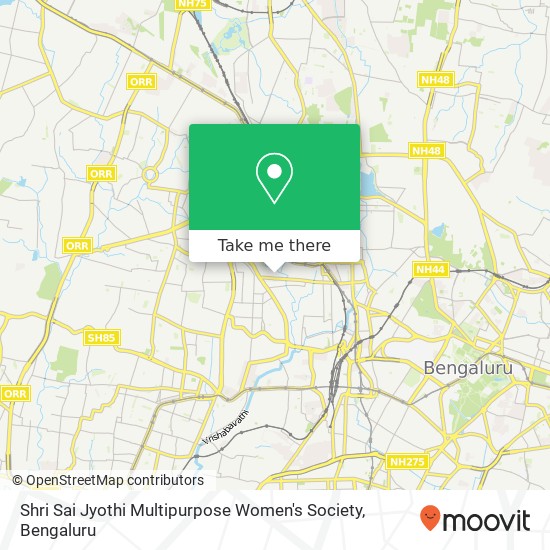 Shri Sai Jyothi Multipurpose Women's Society map