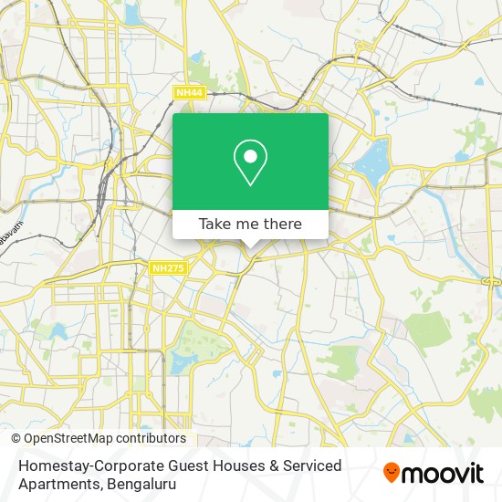 Homestay-Corporate Guest Houses & Serviced Apartments map