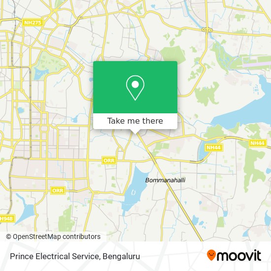 Prince Electrical Service map