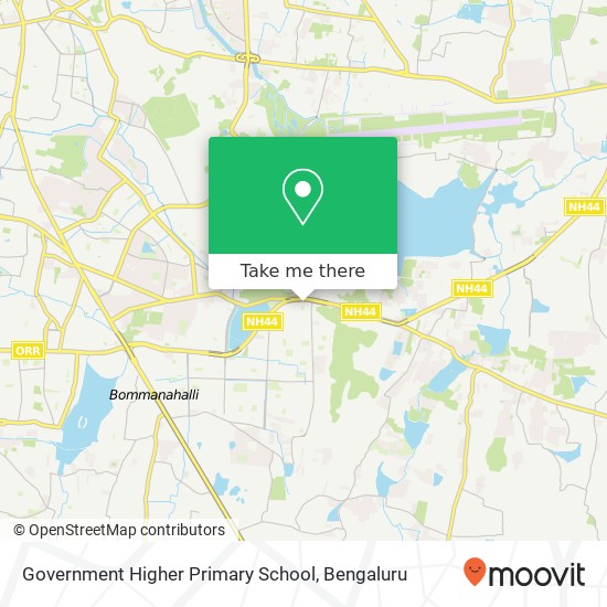 Government Higher Primary School map