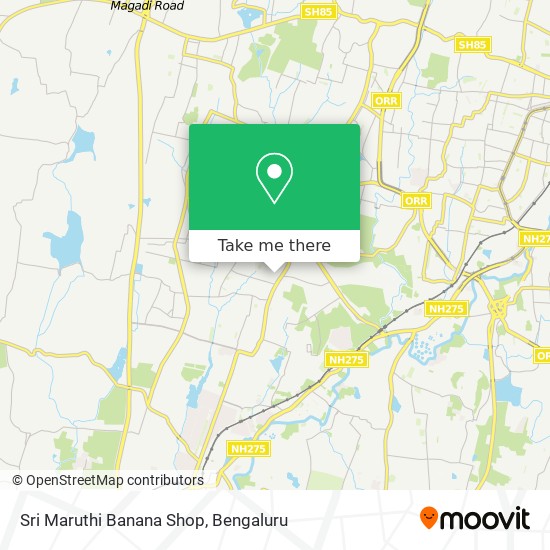 Sri Maruthi Banana Shop map