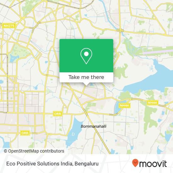 Eco Positive Solutions India map
