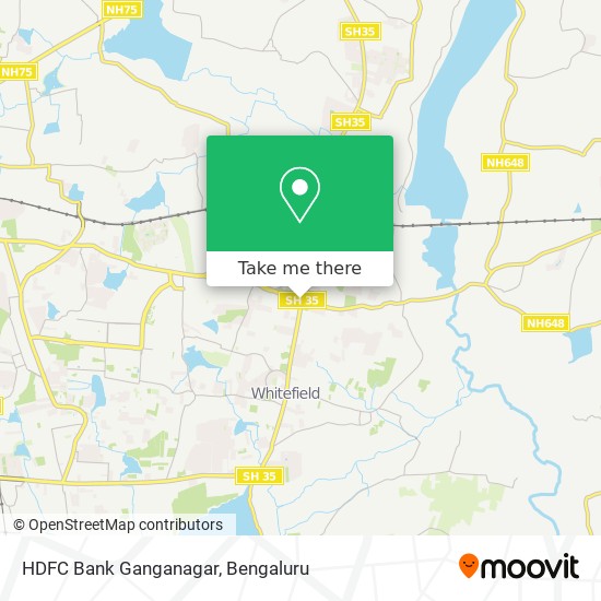 HDFC Bank Ganganagar map