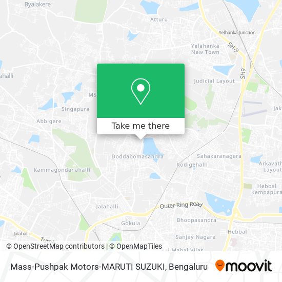 Mass-Pushpak Motors-MARUTI SUZUKI map