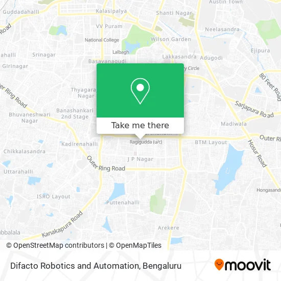 Difacto Robotics and Automation map