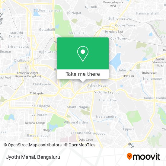 Jyothi Mahal map