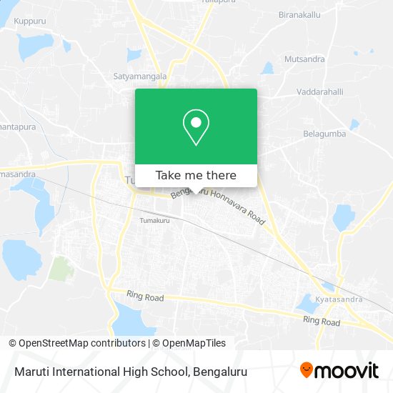 Maruti International High School map