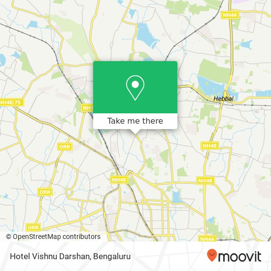 Hotel Vishnu Darshan map