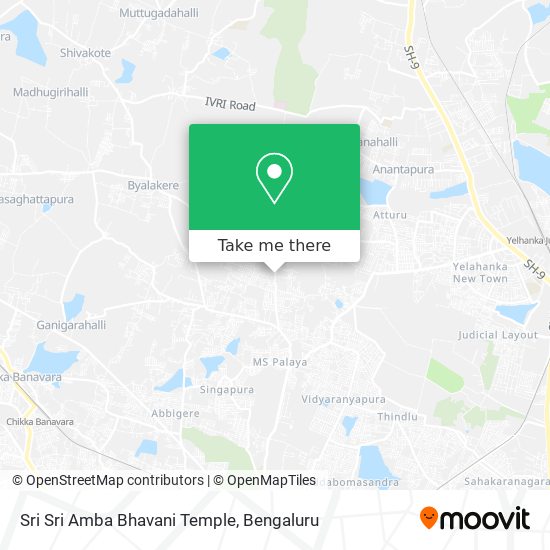 Sri Sri Amba Bhavani Temple map