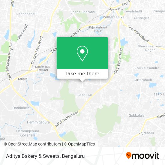 Aditya Bakery & Sweets map