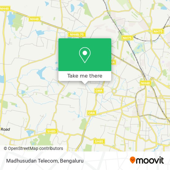 Madhusudan Telecom map