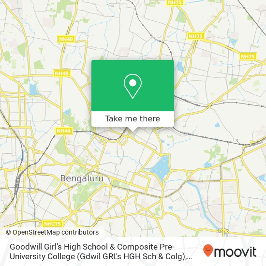 Goodwill Girl's High School & Composite Pre-University College (Gdwil GRL's HGH Sch & Colg) map