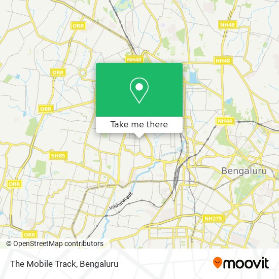 The Mobile Track map