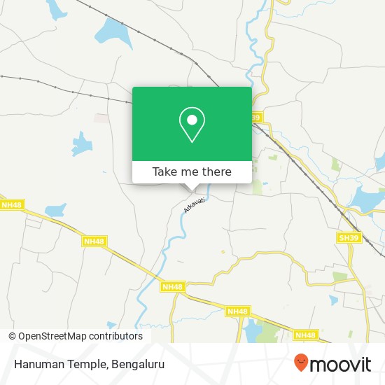 Hanuman Temple map